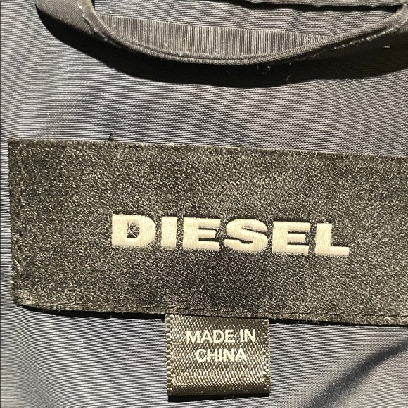 Diesel Men’s Teflon Jacket | Lightweight J-Rise Motorcycle Nylon Jacket - Picture 2 of 16